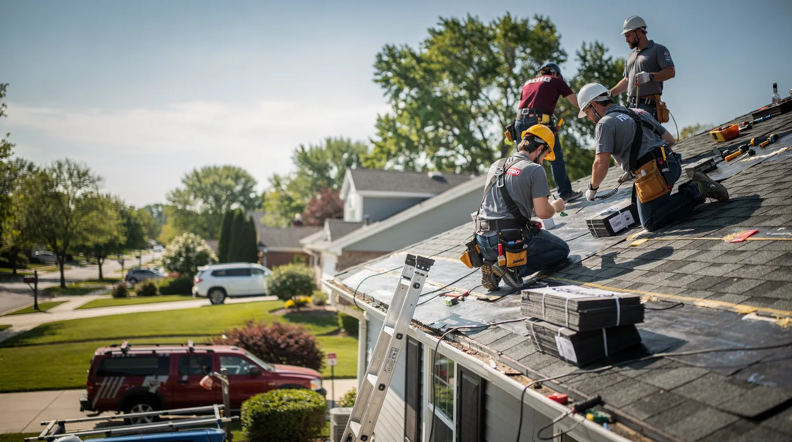 Roof Repair in Raymond, IL around you